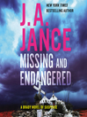 Cover image for Missing and Endangered: a Brady Novel of Suspense